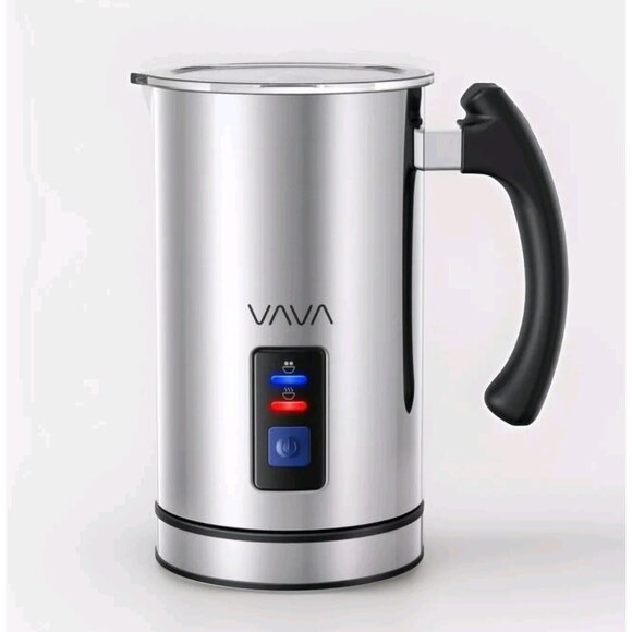 VAVA EB008 Milk Frother Electric Steamer Stainless Steel Foam Maker Latte BNIB - Picture 1 of 11